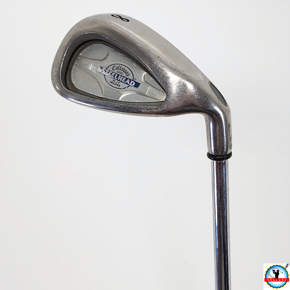 Callaway Steelhead X-14 Single 8 Iron Rifle FCM 5.5 Steel RH 36.5" DENT IN SHAFT